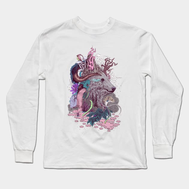 Forest Warden Long Sleeve T-Shirt by MatMiller